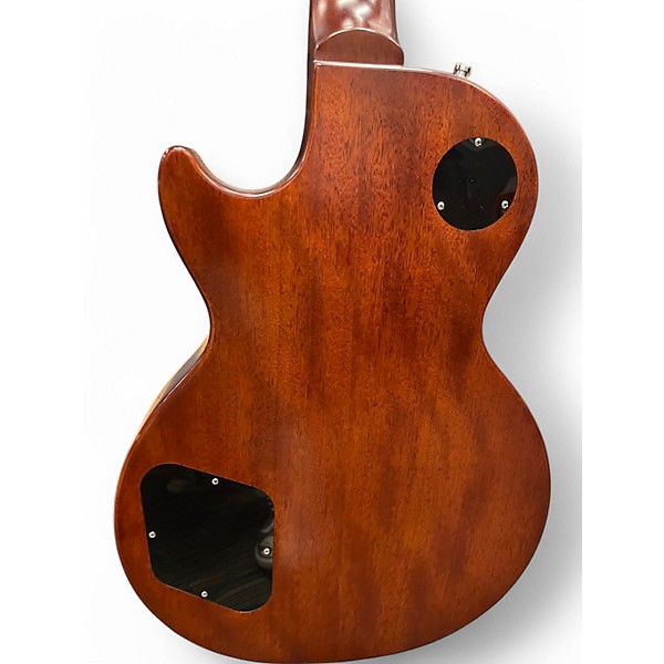 Used 2023 Epiphone LES PAUL GREENY FLAME W/CASE Solid Body Electric Guitar