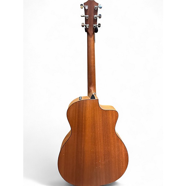 Used Taylor 114CE Left Handed Natural Acoustic Electric Guitar