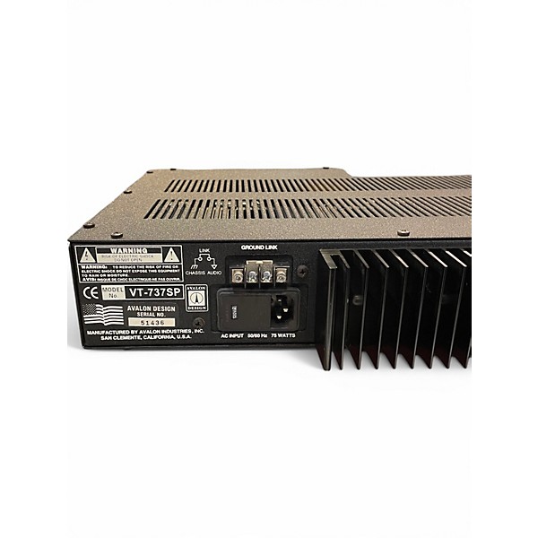 Used Avalon VT747SP Pure Class A Vacuum Tube Channel Strip