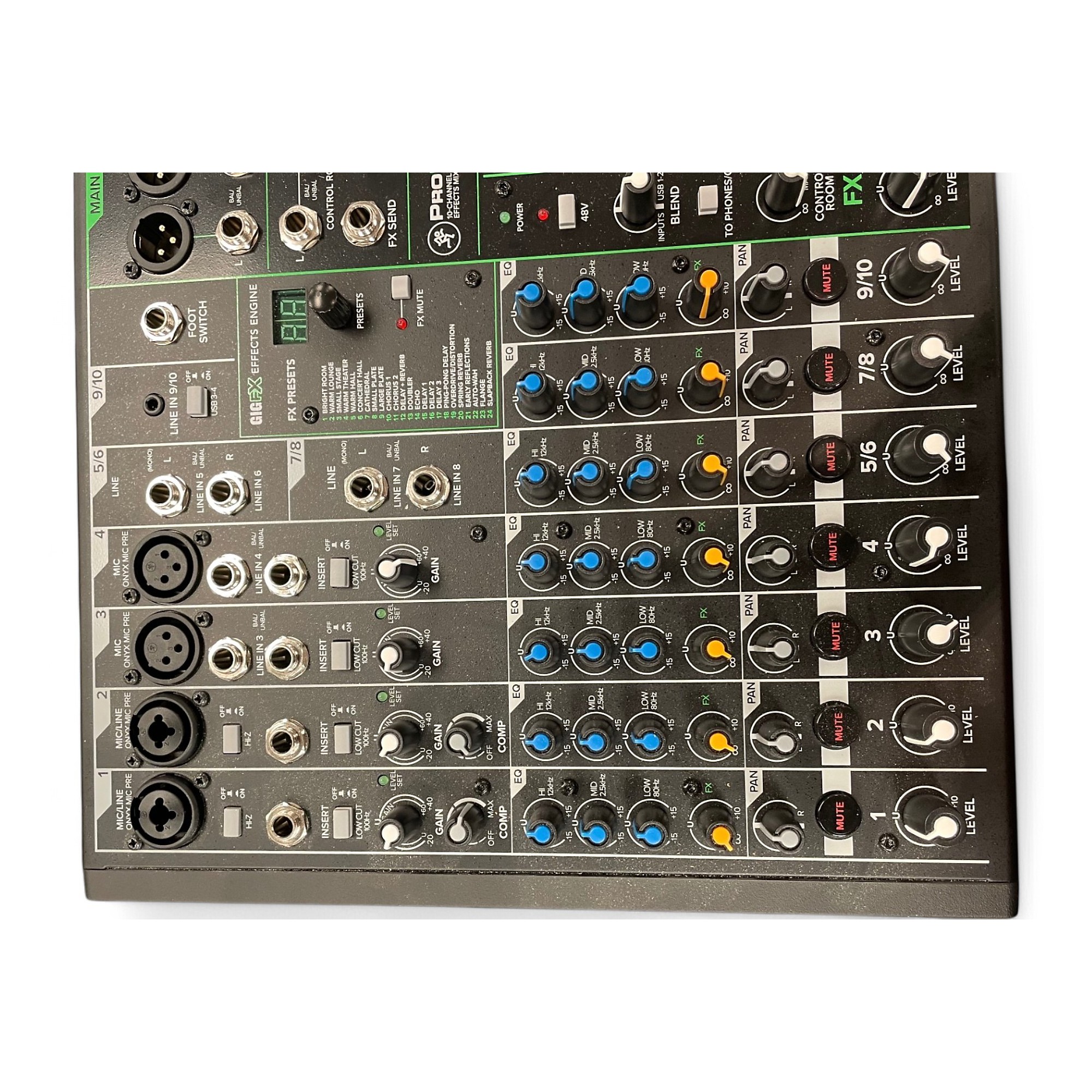 Used Mackie Used Mackie Profx10v3 Digital Mixer | Guitar Center Used Mackie Used Mackie Profx10v3 Digital Mixer | Guitar Center