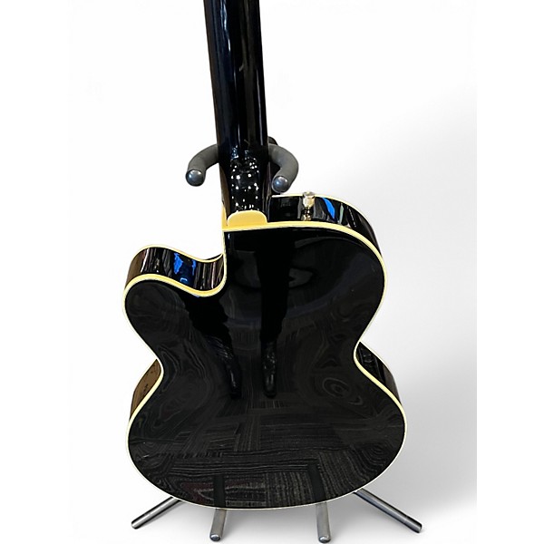 Used Gretch GS 420TG 50S Black and Gold Hollow Body Electric Guitar