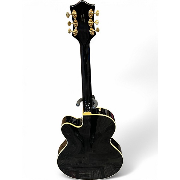 Used Gretch GS 420TG 50S Black and Gold Hollow Body Electric Guitar
