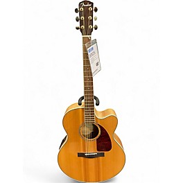 Used Fender CJ290SCE12 Jumbo Natural 12 String Acoustic Electric Guitar