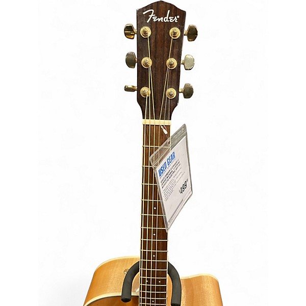 Used Fender CJ290SCE12 Jumbo Natural 12 String Acoustic Electric Guitar