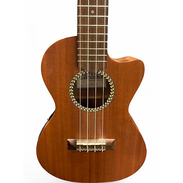 Used Cordoba 20TMCE Tenor DARK NATURAL Ukulele