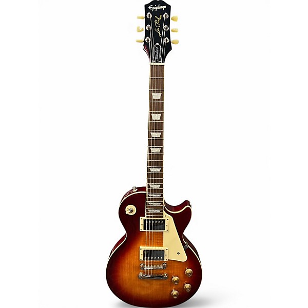 Used Epiphone Les Paul Standard 2 Color Sunburst Solid Body Electric Guitar