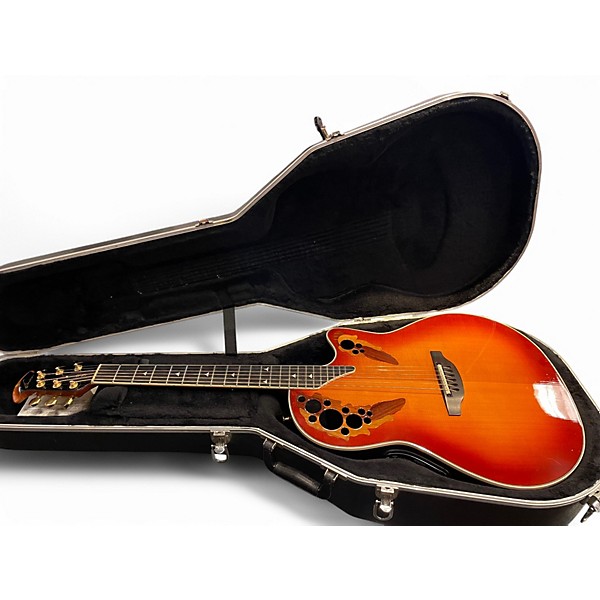 Used Ovation 1778LX ELITE 2 Tone Sunburst Acoustic Electric Guitar