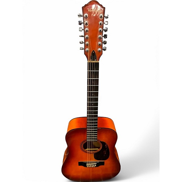 Used Ventura V25 SUNBURST 12 String Acoustic Guitar
