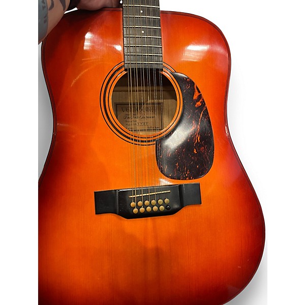 Used Ventura V25 SUNBURST 12 String Acoustic Guitar