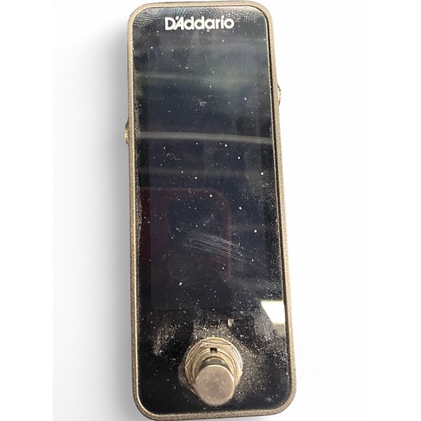 Used D'Addario Planet Waves Chromatic Pedal Tuner Plus Tuner Pedal