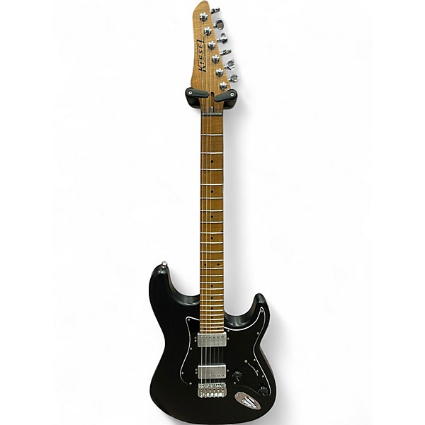 Used Kiesel Delos Black Solid Body Electric Guitar