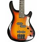 Used Lyon By Washburn LB4Q 2 Color Sunburst Electric Bass Guitar