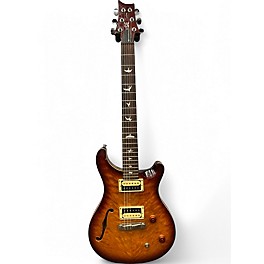 Used PRS SE Custom 22 Semi-Hollowbody Sunburst Hollow Body Electric Guitar