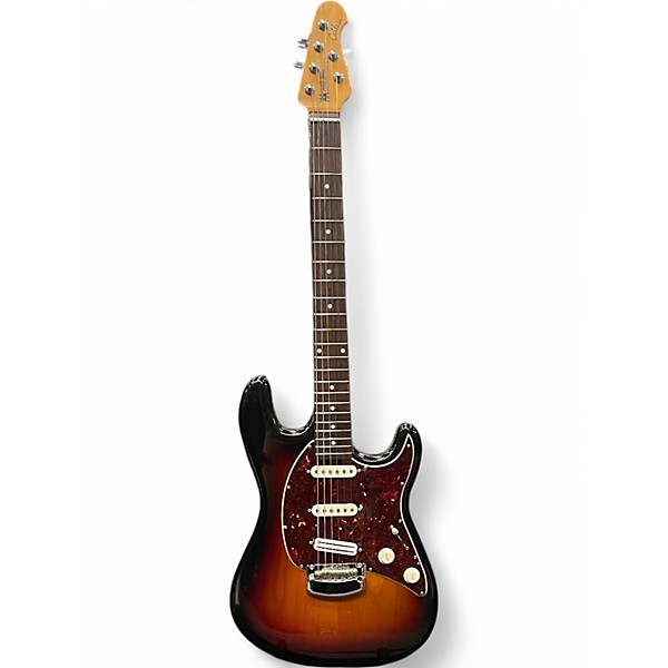 Used Ernie Ball Music Man Cutlass 2 Color Sunburst Solid Body Electric Guitar