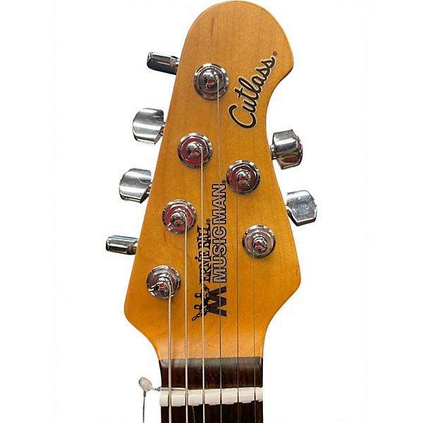 Used Ernie Ball Music Man Cutlass 2 Color Sunburst Solid Body Electric Guitar