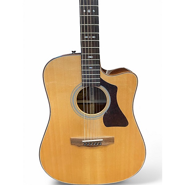 Used Guild gad 40ce Natural Acoustic Guitar