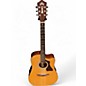 Used Guild gad 40ce Natural Acoustic Guitar
