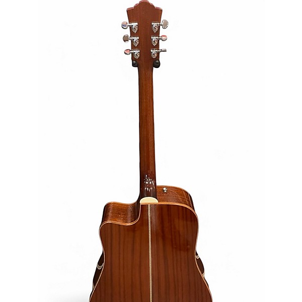 Used Guild gad 40ce Natural Acoustic Guitar