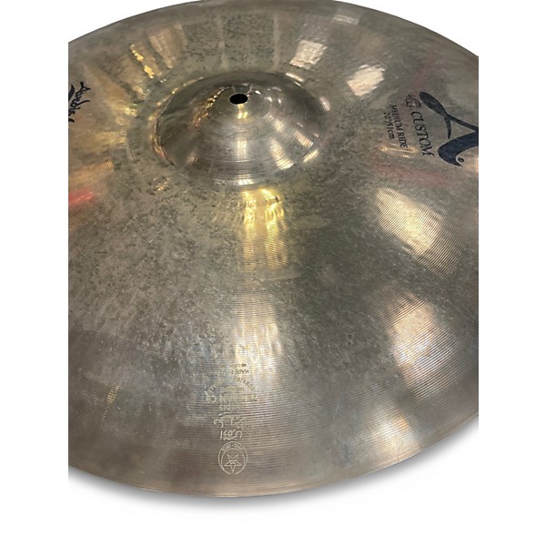Used Zildjian 20in A Custom Medium Ride Cymbal