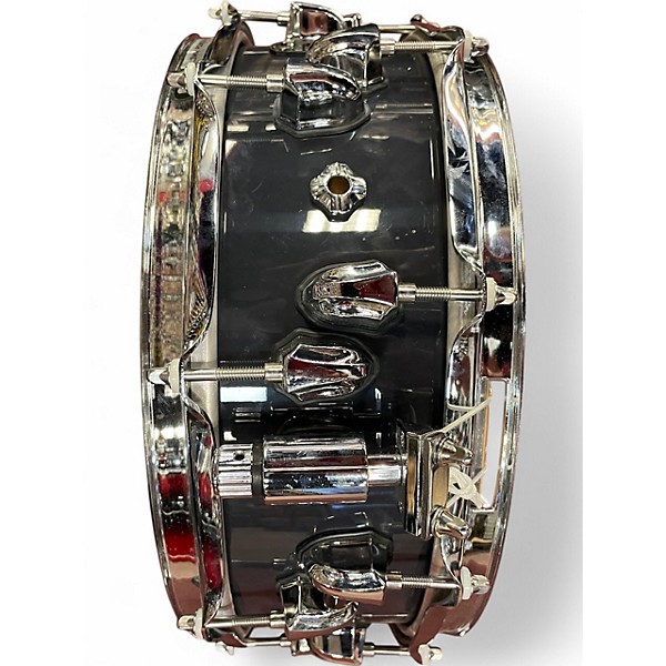 Used Mapex 14X5 Black Panther Razor Snare Drum 14 x 5 in. dark grey Drum