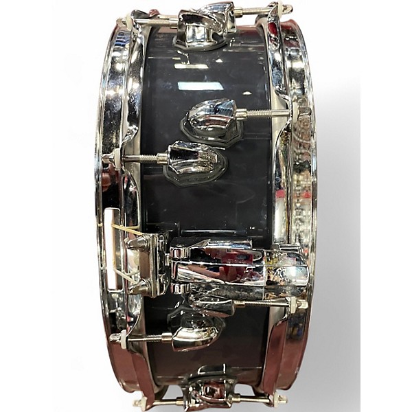 Used Mapex 14X5 Black Panther Razor Snare Drum 14 x 5 in. dark grey Drum