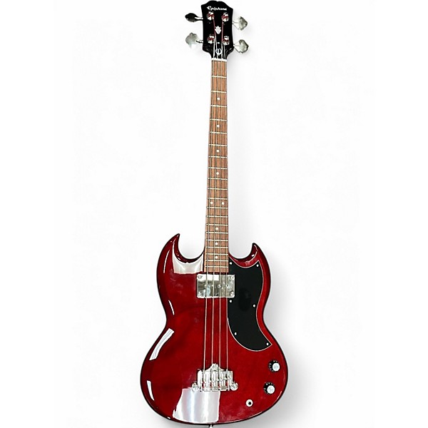 Used Epiphone SG Bass Red Electric Bass Guitar