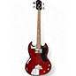Used Epiphone SG Bass Red Electric Bass Guitar thumbnail