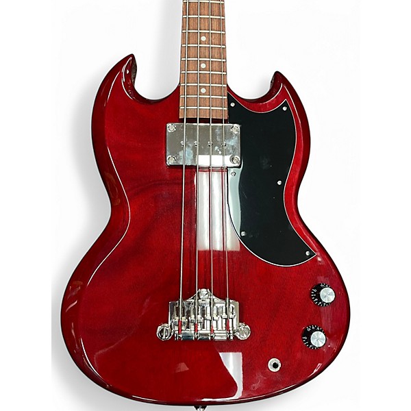 Used Epiphone SG Bass Red Electric Bass Guitar