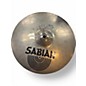 Used SABIAN 14in AAX Stage Hi Hat Pair Cymbal