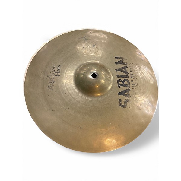 Used SABIAN 14in AAX Stage Hi Hat Pair Cymbal