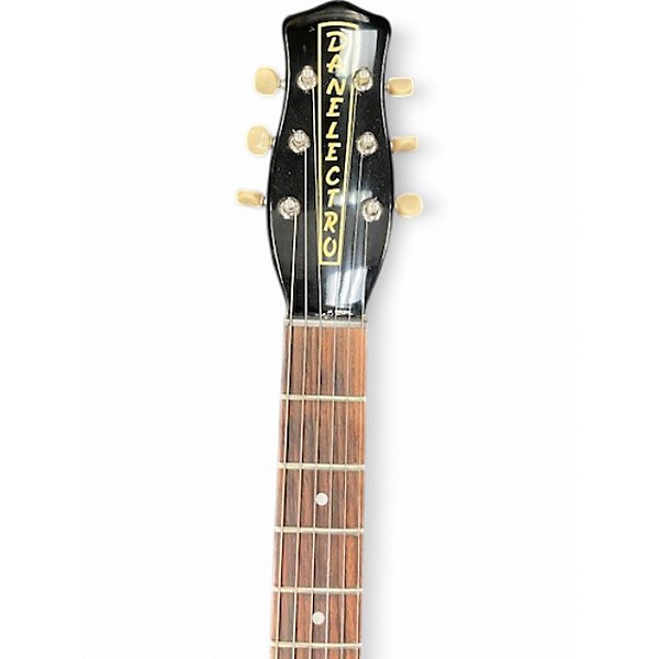 Used Danelectro 56 SINGLECUT Black Solid Body Electric Guitar