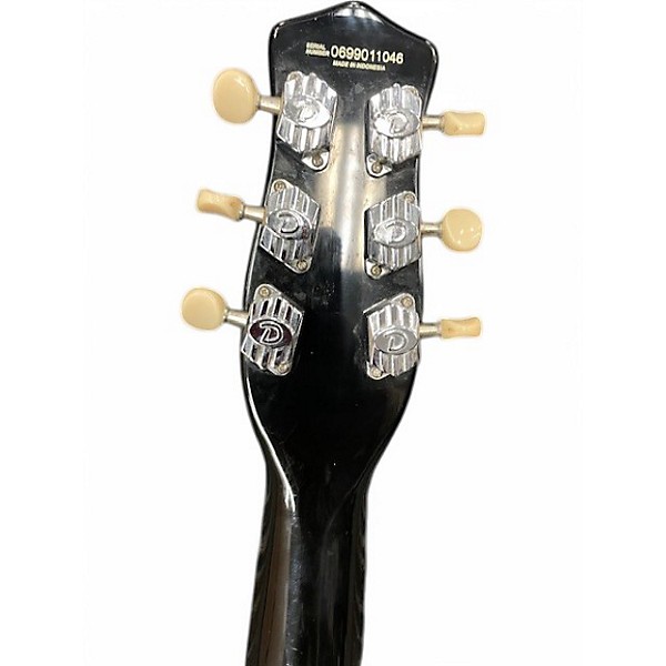 Used Danelectro 56 SINGLECUT Black Solid Body Electric Guitar