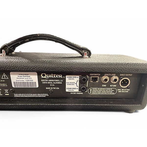 Used Quilter Labs AVIATOR GOLD Solid State Guitar Amp Head