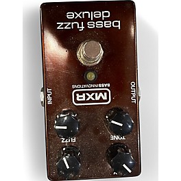 Used MXR M84 Deluxe Bass Fuzz Effect Pedal