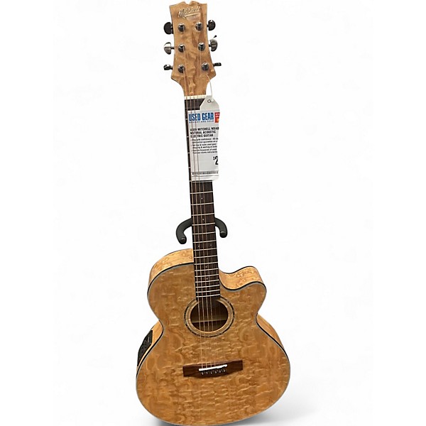 Used Mitchell MX400 Natural Acoustic Electric Guitar