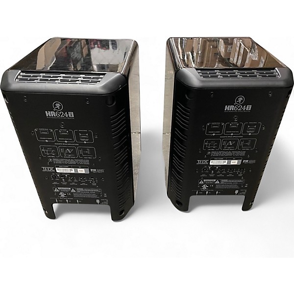 Used Mackie HR624 MKII Pair Powered Monitor
