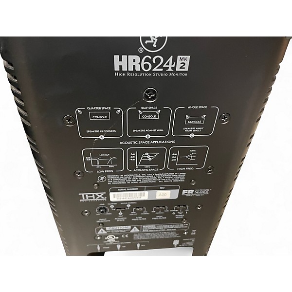 Used Mackie HR624 MKII Pair Powered Monitor