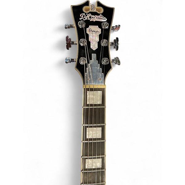 Used D'Angelico Premier Bedford SH (Semi-Hollow Champagne Hollow Body Electric Guitar