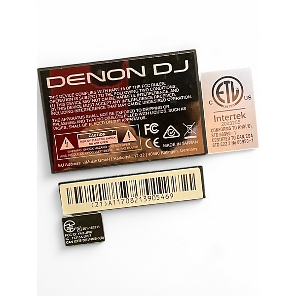 Used Denon DJ SC5000 DJ Player