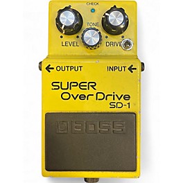 Used BOSS SD1 Super Overdrive Effect Pedal