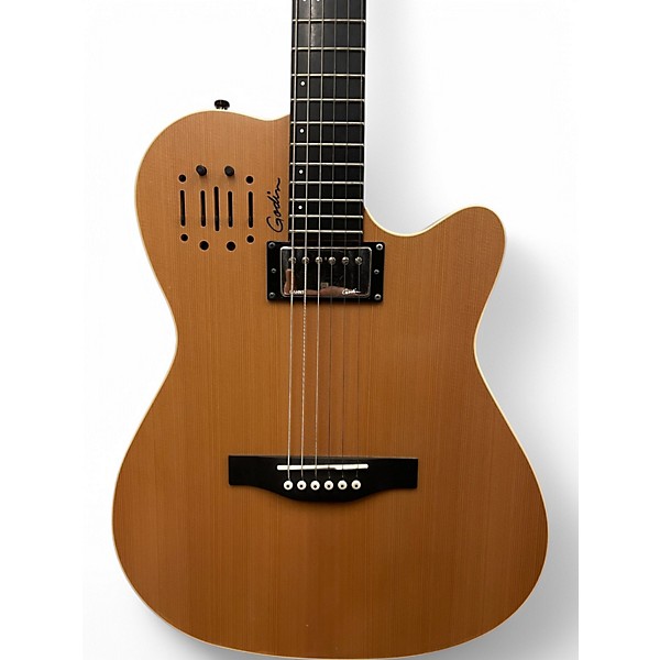 Used Godin A6 Ultra Natural Acoustic Electric Guitar