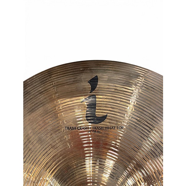 Used Zildjian 14in i Series Trash Crash Cymbal