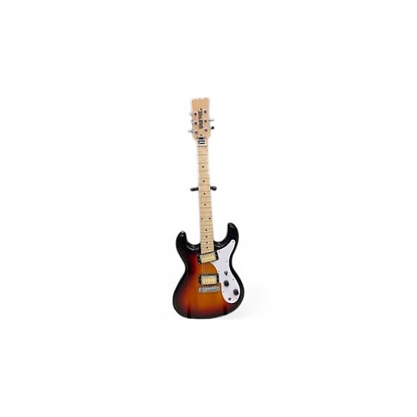 Used Eastwood UNIVOX 2 Tone Sunburst Solid Body Electric Guitar