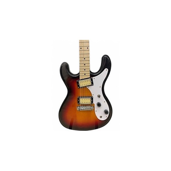 Used Eastwood UNIVOX 2 Tone Sunburst Solid Body Electric Guitar
