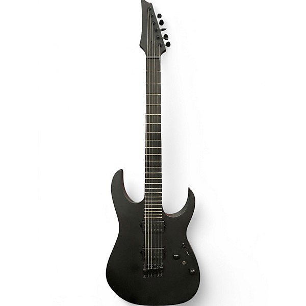 Used Ibanez RGRTB621 Flat Black Baritone Guitars