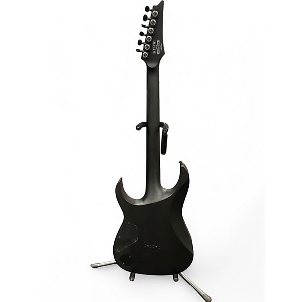 Used Ibanez RGRTB621 Flat Black Baritone Guitars