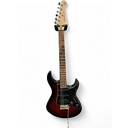 Used Pacifica PAC012DLX 2 Tone Sunburst Solid Body Electric Guitar