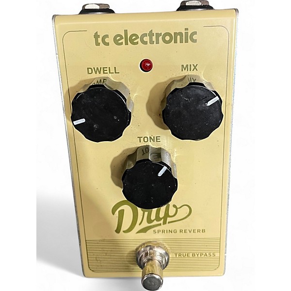 Used TC Electronic Drip Spring Reverb Effect Pedal