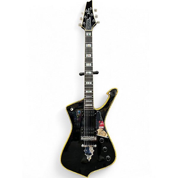 Vintage 1978 Ibanez Iceman Paul Stanley Signature Black Solid Body Electric Guitar