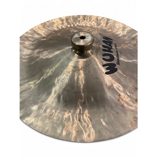 Used Wuhan 16in Handmade CHina  Cymbal